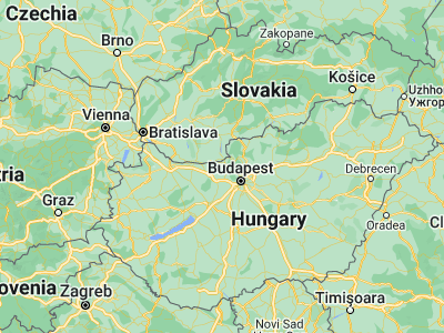 Map showing location of Sárisáp (47.677, 18.67933)