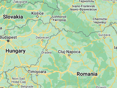 Map showing location of Şărmăşag (47.35, 22.83333)