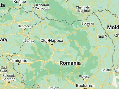 Map showing location of Sărmaşu (46.75, 24.16667)