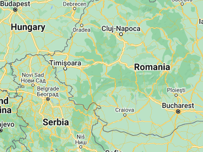 Map showing location of Sarmizegetusa (45.51667, 22.78333)