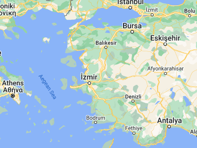 Map showing location of Saruhanlı (38.73455, 27.56811)