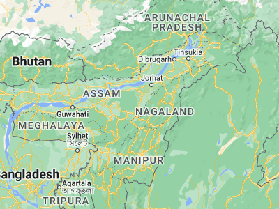 Map showing location of Sarupathar (26.19842, 93.80942)