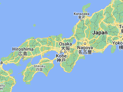Map showing location of Sasayama (35.06667, 135.21667)