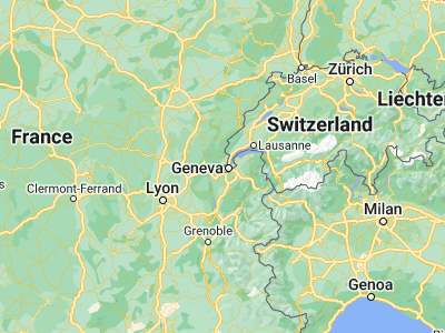 Map showing location of Satigny (46.21462, 6.03553)