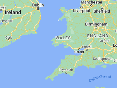 Map showing location of Saundersfoot (51.71184, -4.70069)