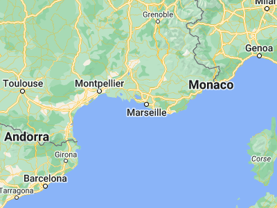 Map showing location of Sausset-les-Pins (43.33136, 5.10431)