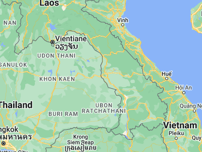 Map showing location of Savannakhét (16.56598, 104.751)