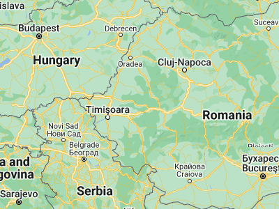 Map showing location of Săvârşin (46.01667, 22.23333)