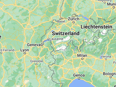 Map showing location of Savièse (46.25115, 7.34558)