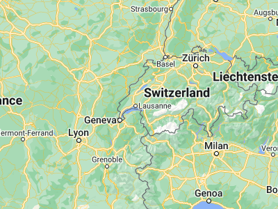 Map showing location of Savigny (46.53844, 6.73222)