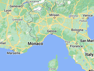 Map showing location of Savona (44.30905, 8.47715)