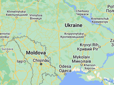 Map showing location of Savran’ (48.13219, 30.08247)