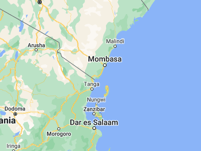 Map showing location of Sawa Sawa (-4.47166, 39.48463)