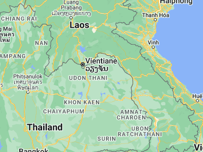 Map showing location of Sawang Daen Din (17.47531, 103.45753)