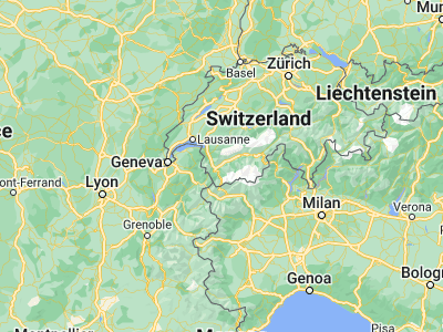 Map showing location of Saxon (46.15005, 7.18074)