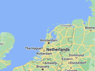 Map showing location of Schagen (52.7875, 4.79861)