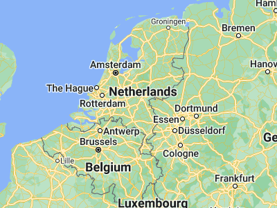 Map showing location of Schaijk (51.74583, 5.63194)