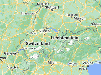 Map showing location of Schänis (47.15799, 9.04736)