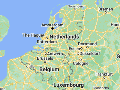 Map showing location of Schijndel (51.6225, 5.43194)