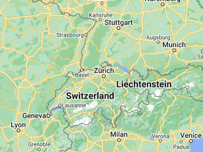 Map showing location of Schlieren (47.39668, 8.44763)
