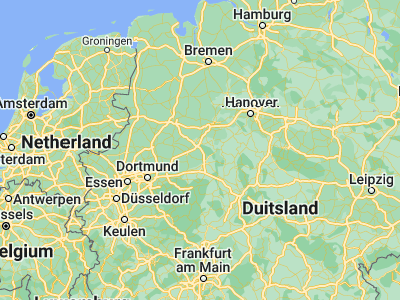 Map showing location of Schloß Holte-Stukenbrock (51.90106, 8.61868)