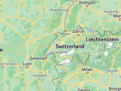 Map showing location of Schmitten (46.8575, 7.25031)