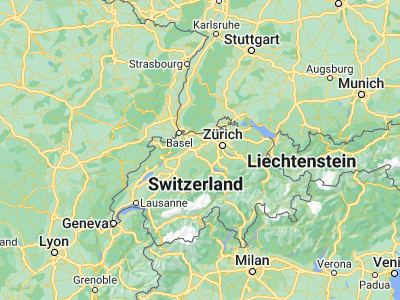 Map showing location of Schöftland (47.30572, 8.05138)