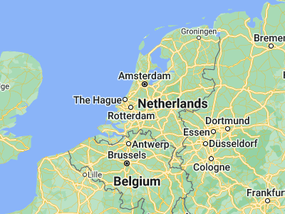 Map showing location of Schoonhoven (51.9475, 4.84861)