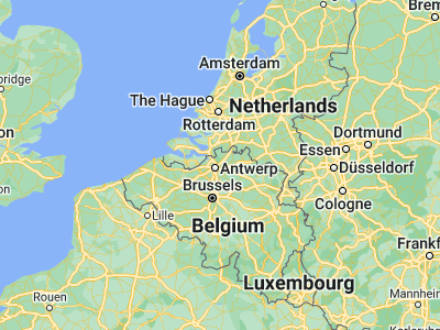 Map showing location of Schoten (51.25251, 4.50268)