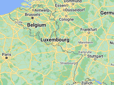 Map showing location of Schrassig (49.60583, 6.25889)