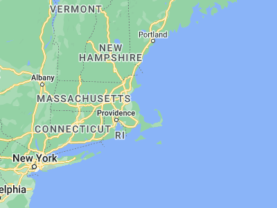 Map showing location of Scituate (42.19593, -70.72587)