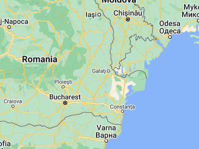 Map showing location of Scorţaru Nou (45.31667, 27.6)