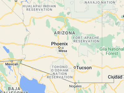 Map showing location of Scottsdale (33.50921, -111.89903)