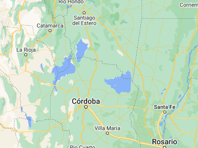 Map showing location of Sebastián Elcano (-30.16105, -63.5936)