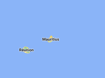 Map showing location of Sebastopol (-20.28889, 57.6875)