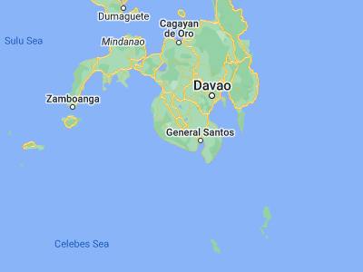 Map showing location of Sebu (6.22, 124.69361)