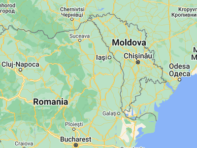 Map showing location of Secuieni (46.65, 27.1)