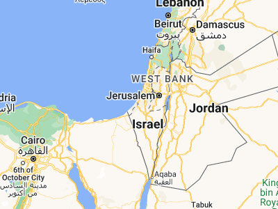 Map showing location of Sederot (31.525, 34.59693)
