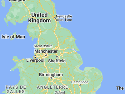 Map showing location of Selby (53.78333, -1.06667)