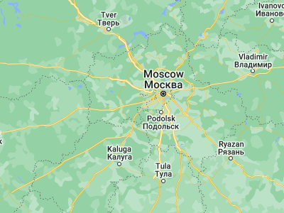Map showing location of Selyatino (55.51514, 36.97746)
