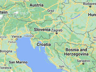 Map showing location of Semič (45.64611, 15.18222)