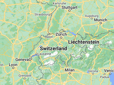 Map showing location of Sempach (47.13194, 8.19391)