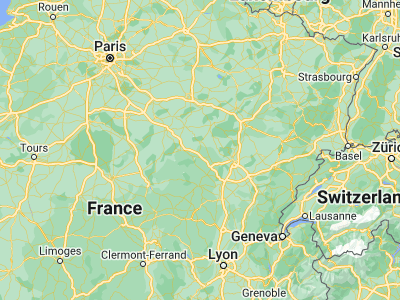 Map showing location of Semur-en-Auxois (47.48333, 4.33333)