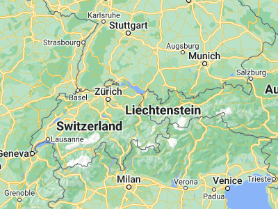 Map showing location of Sennwald (47.26053, 9.50268)