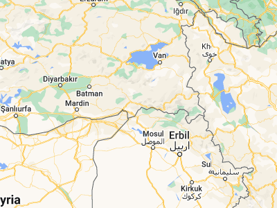Map showing location of Şenoba (37.46194, 42.71306)