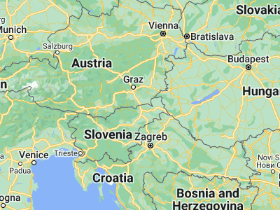 Map showing location of Šentilj (46.68167, 15.64806)