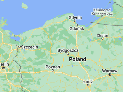Map showing location of Sępólno Krajeńskie (53.45198, 17.53169)