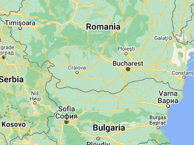 Map showing location of Şerbăneşti (44.33333, 24.7)