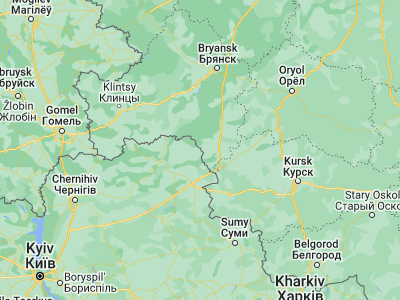 Map showing location of Seredyna-Buda (52.18902, 34.03639)