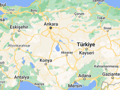 Map showing location of Şereflikoçhisar (38.93925, 33.5386)